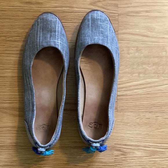 UGG ballerina flats with tassels - Picture 2 of 5